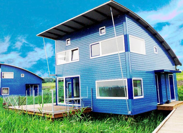 6 Pers. Waterfront Home Seeblick, Equipped Stilt House On The Water Anjum Esterno foto